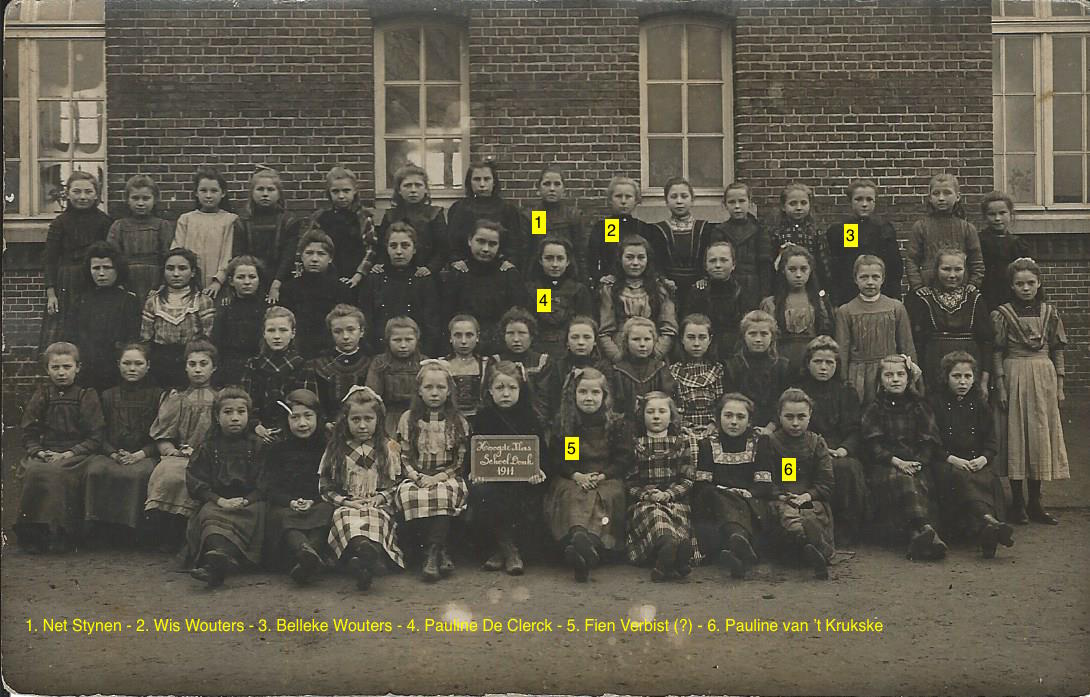 foto meisjesschool 1911